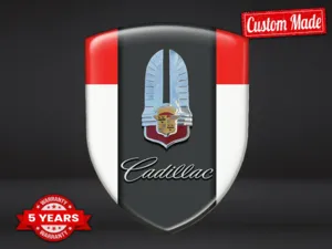 Cadillac Decalcomanie Lunotto Auto Resistenti Stile Universale